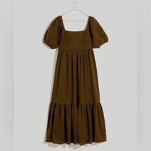 Madewell Tiered Midi Dress